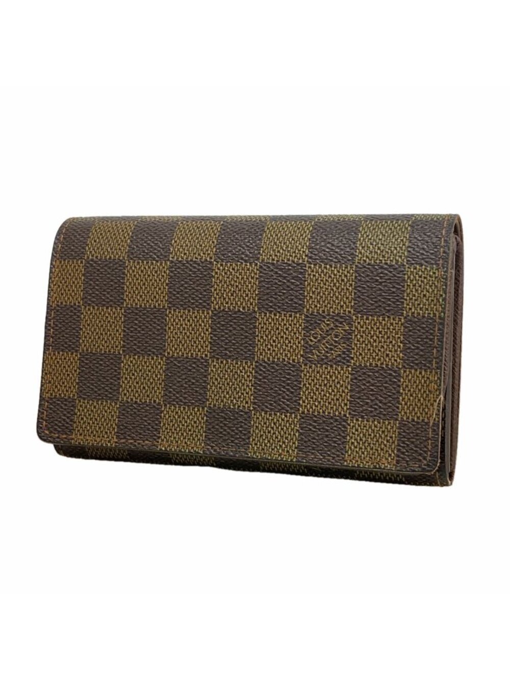 Louis Vuitton Wallet Damier Porte Monnaie Billets Tresor Ebene